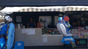 Il chiosco di Largo Caboto (foto Anziospace)