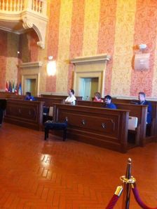 La riunione di oggi (Foto Reporternews)