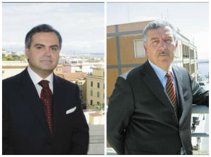 Pompeo Savarino (a sinistra) e Luciano Bruschini